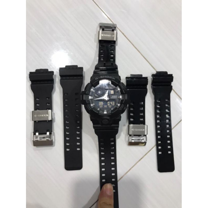 TALI JAM TANGAN KARET CASIO G-SHOCK GA-700