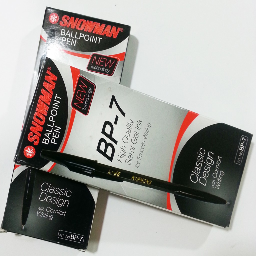 

Pulpen Snowman BP-7