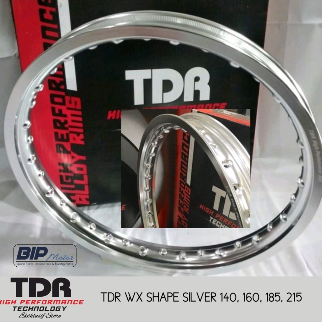 VELG TDR RING 17 WX SILVER RING 17 140, 160, 185, 215
