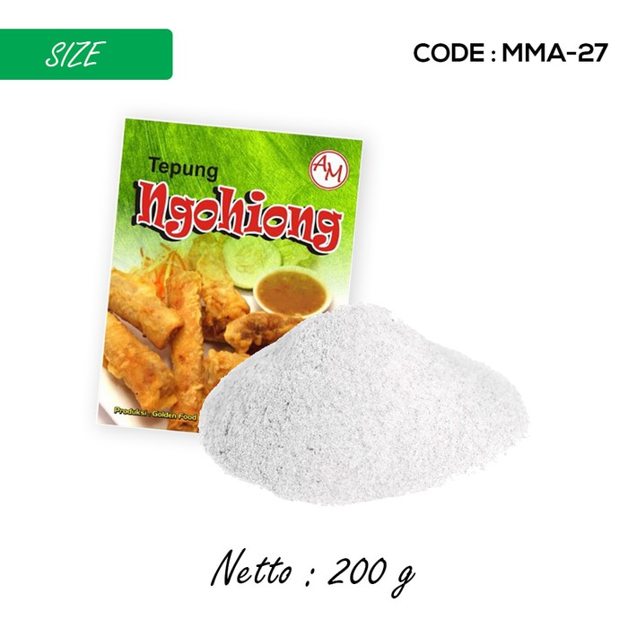 

Tepung Goreng Ngohiong Crispy Tepung Kriuk Tepung Ngohiong (Mma-27)