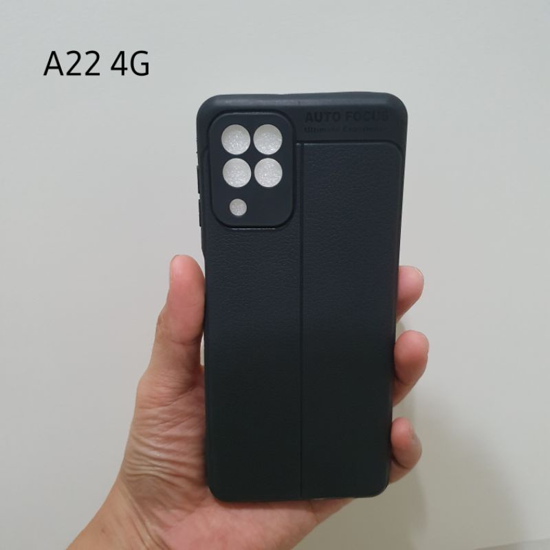 Case Autofocus Samsung A22 4G Softcase Silikon Motif Kulit Jeruk