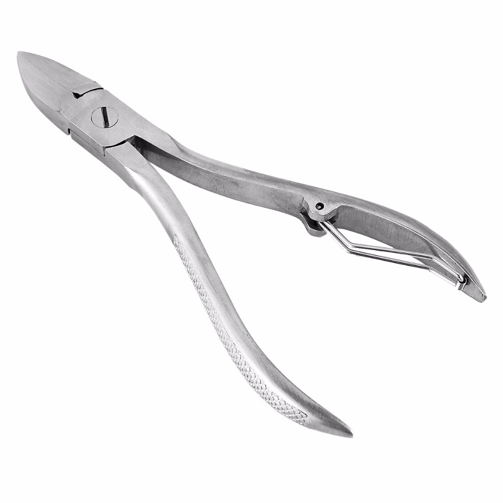 Bisa COD Alat Kecantikan Gunting Kuku Kaki Toe Nail Clipper Foot Care - Silver