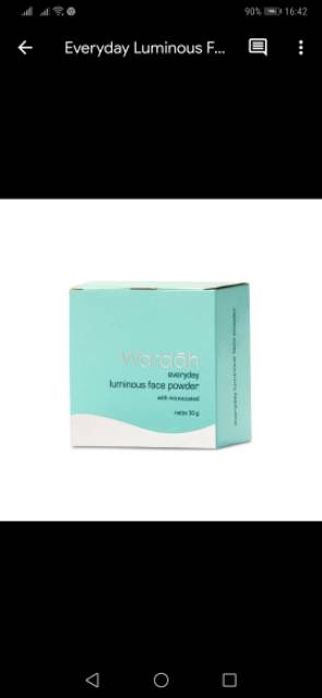 Wardah Luminous Face Powder 30gr