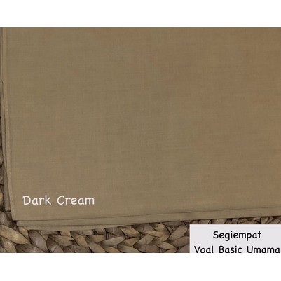Godiva96 - UMAMA BASIC VOAL HIJAB / JILBAB MEDAN-U.BV. Dark Cream
