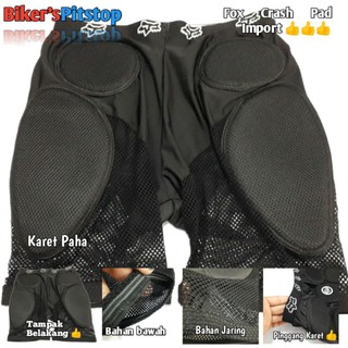 celana dalam pendek motor cross Protector body Fox crash 