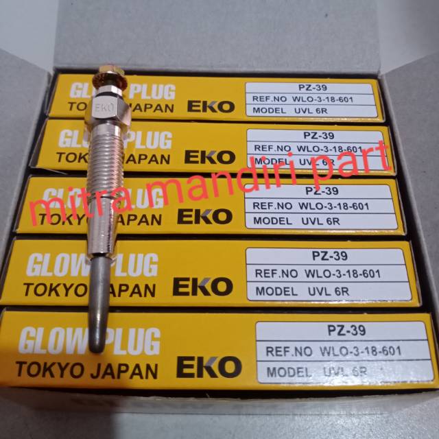 JawayaCub BUSI PEMANAS BUSI PIJER GLOW PLUG FO RANGER 2.5 2. ASLI EKO JAPAN