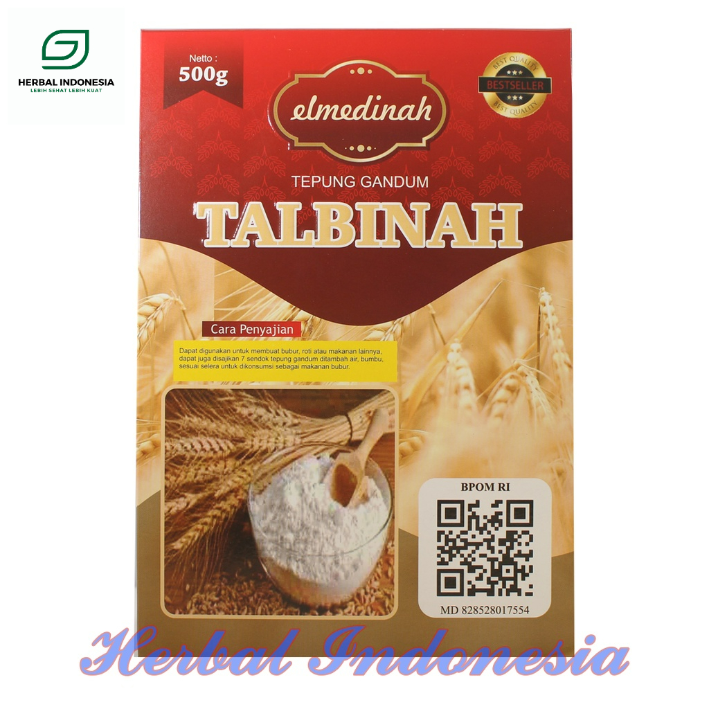 Tepung Talbinah El Medinah Resep Thibb Nabawy isi 500 gr | Tepung Gandum 100% Original