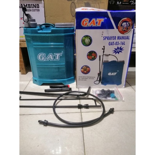 Jual TABUNG SEMPROT HAMA TABUNG SPRAYER 16 LITER MANUAL BAHAN TEBAL ...