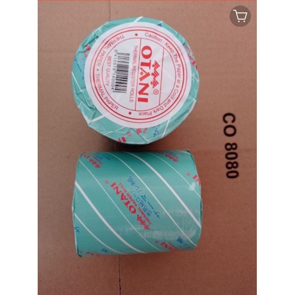 

Kertas Thermal Otani Ukuran 80 x 80 (Minimal Order 3 roll)