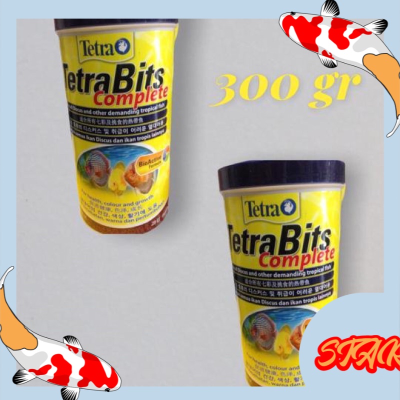 Makanan ikan super premium tetra 300 gr