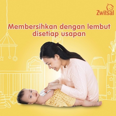 Zwitsal Baby Wipes Rich Moisture 40's - Buy 1 Get 1