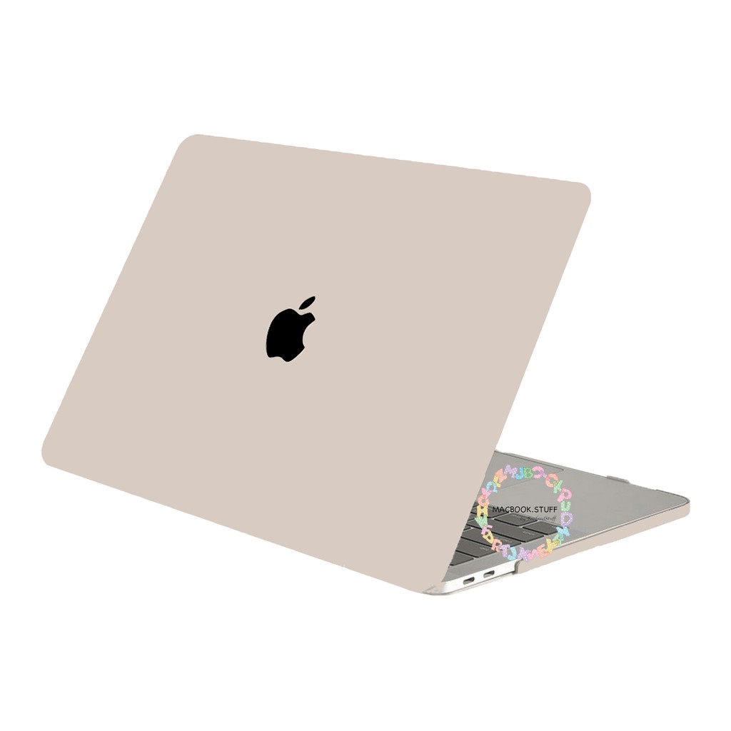 MACBOOK Case PASTEL SOFTBROWN NEW AIR PRO RETINA 11 12 13 14 15 16 INCH NON /  WITH CD ROOM / TOUCHBAR / TOUCH ID / M1 2020 2021 2022