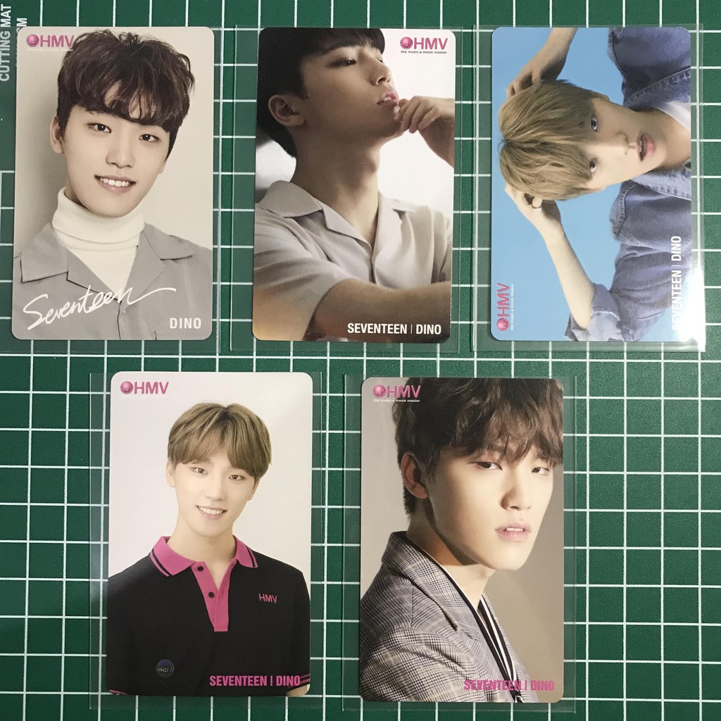 Seventeen Dino Japan HMV Coupon / Photocard