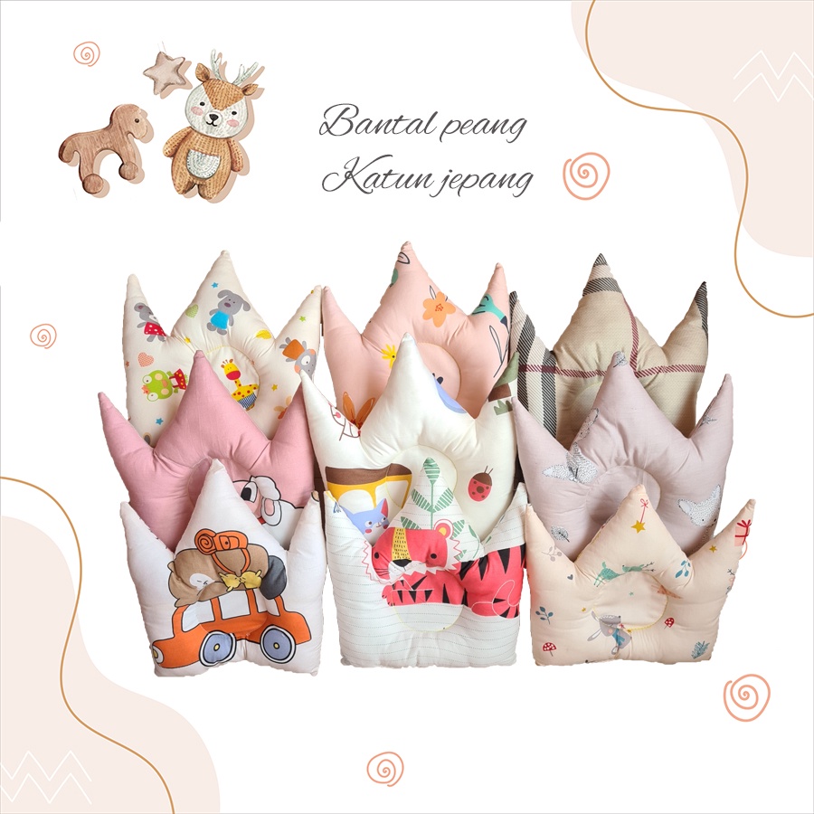 Bantal peang katun jepang / bantal peyang katun jepang