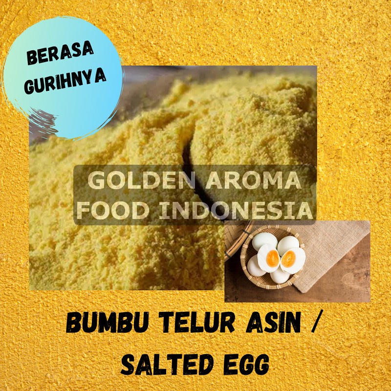 

Bumbu Tabur Telur Asin 100 gram, Bubuk Tabur Telur Asin 100 gram, Bumbu Tabur Salted Egg, Salted Egg