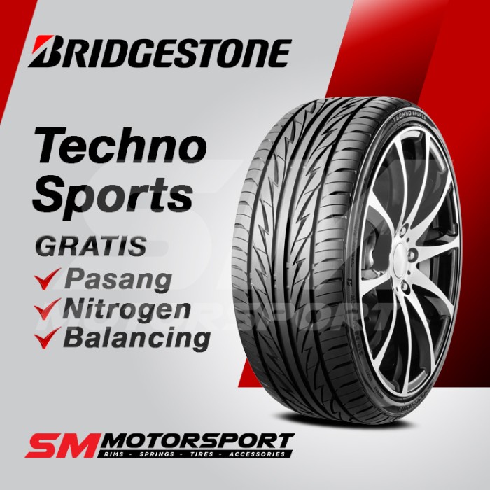 Ban Mobil Bridgestone Techno Sports 245/45 R18 18 100W XL