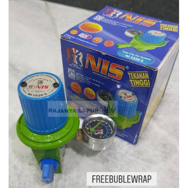 Regulator joss meter nis / regulator kompor tekanan tinggi NIS / nis high preassure nis 0510s - regu