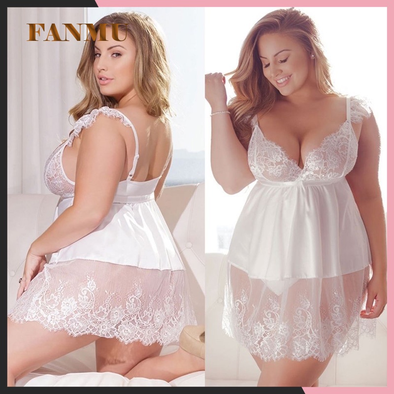 Lingerie ld max 130cm / Baju tidur big size / Lingeria sexy big size / Lingeria set