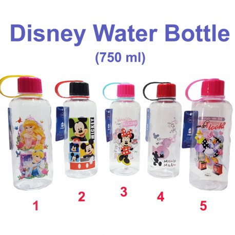 Botol Minum Karakter Mickey / Minnie / Princess / Daisy  / Botol Karakter / Drinking Bottle