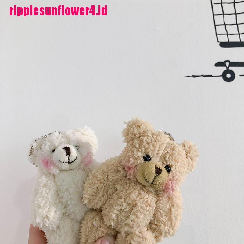 Gantungan Kunci Bentuk Boneka Beruang Lucu Bahan Plush Lembut