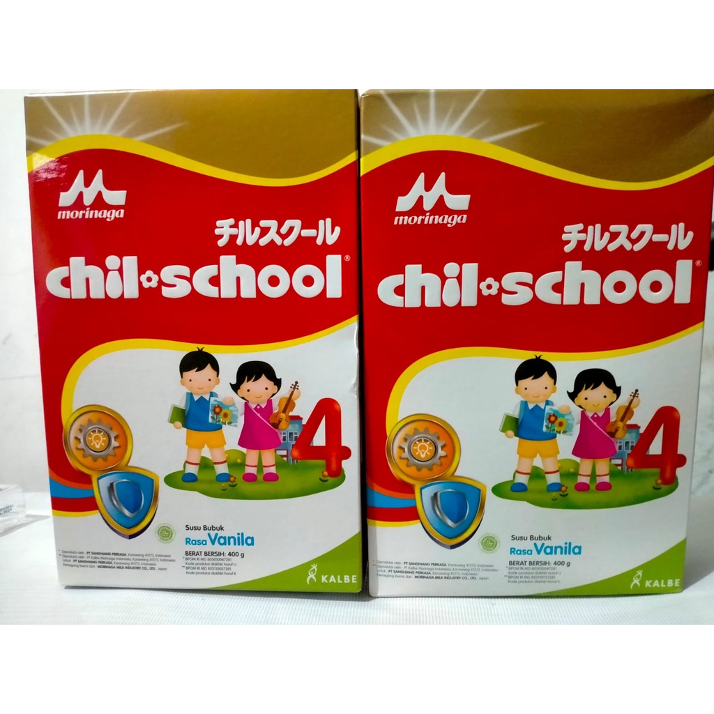 MORINAGA CHIL SCHOOL GOLD MADU / VANILA  400gr  chilschool