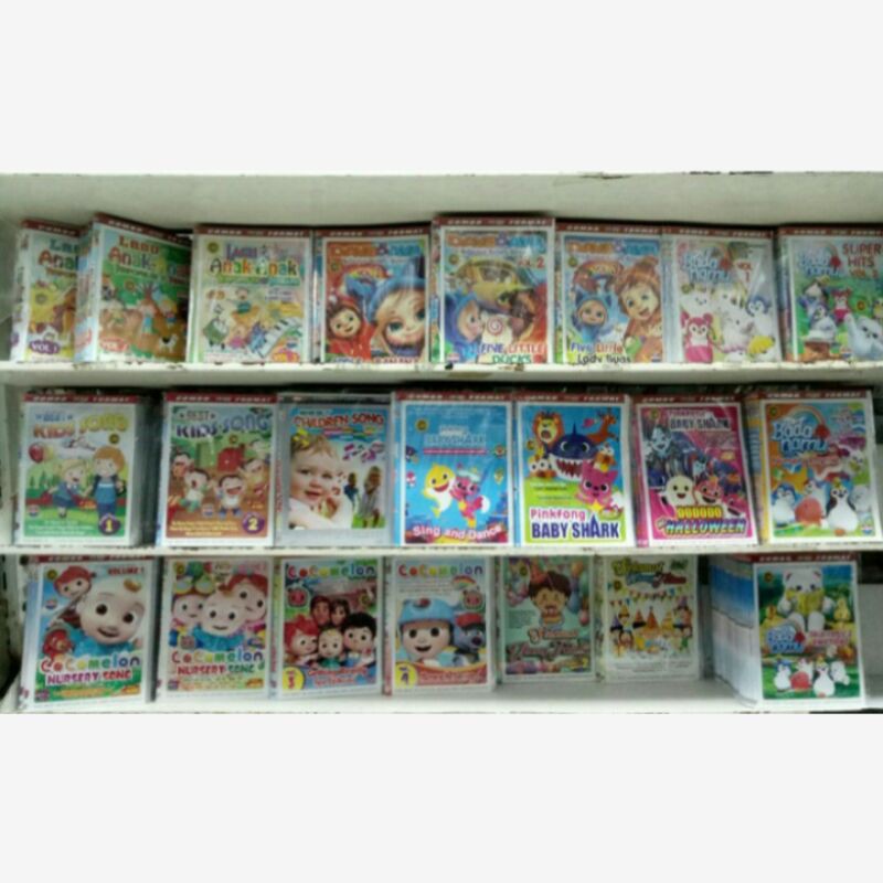 Kaset Lagu anak belajar dan bermain bebas pilih judul