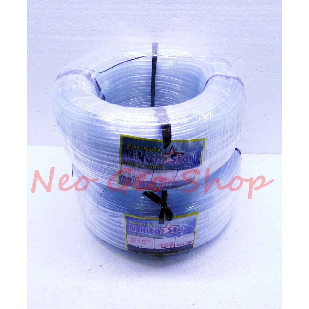 Selang aerator airator Aquarium airpump aquascape Puso 100 meter roll