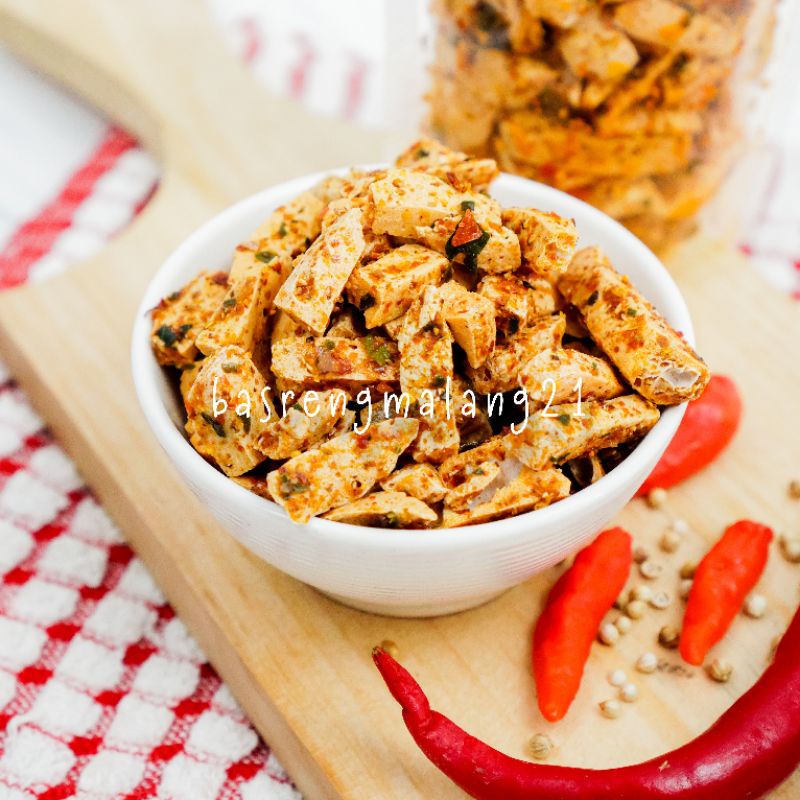 

(1kg) BASRENG PEDAS DAUN JERUK/BASRENG BANDUNG/BASRENGMALANG21 / BASRENG RAJANGEMIL