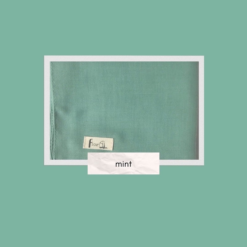 Qia Shawl Pashmina Voal Miracle-Mint