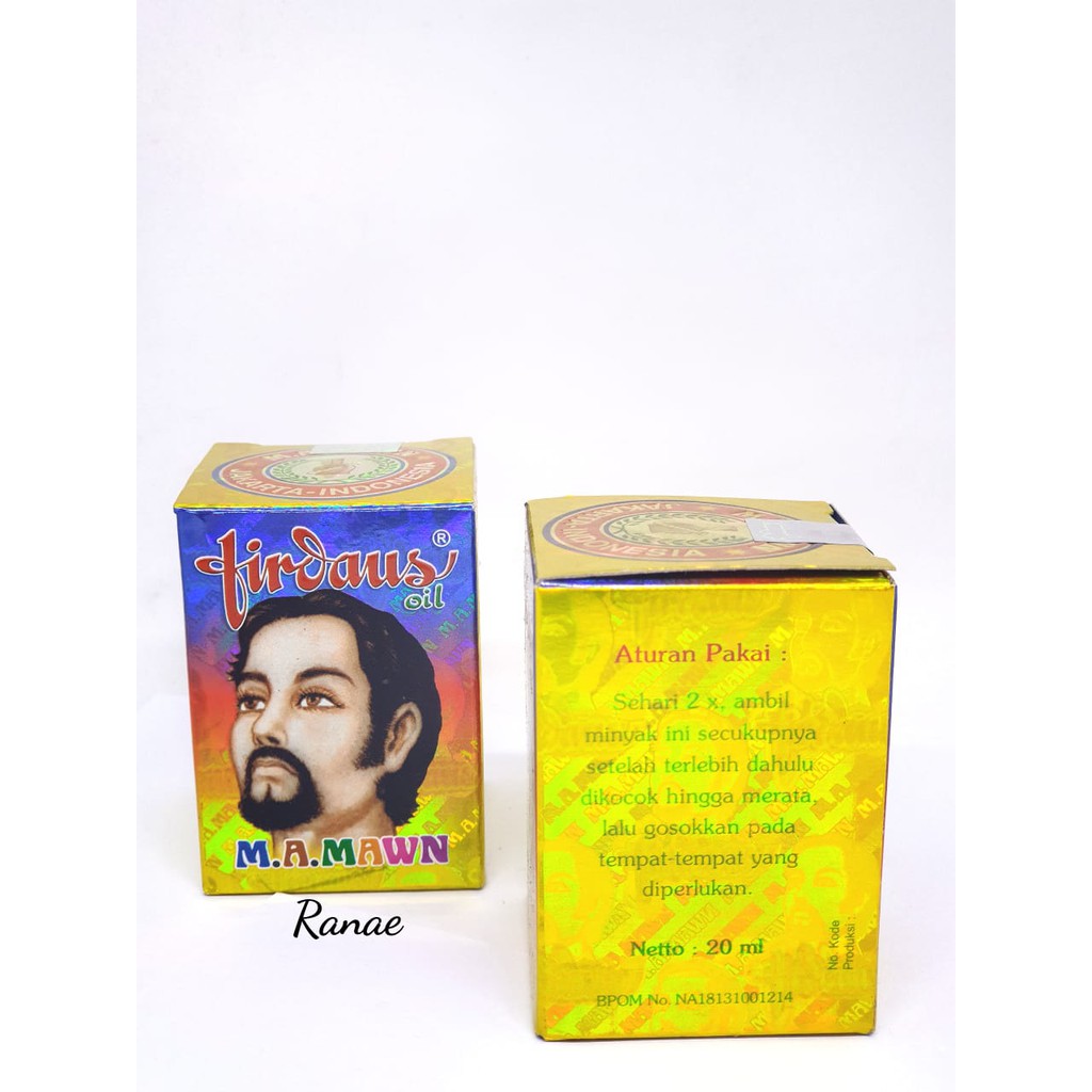 Firdaus oil Obat / minyak penumbuh rambut