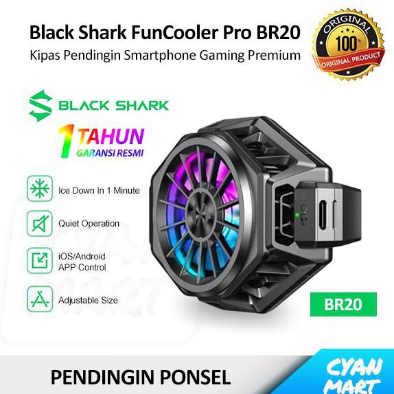 Pendingin Hp Xiaomi Black Shark Funcooler Pro Cooling Pad Original Funcooler Br20 Shopee Indonesia