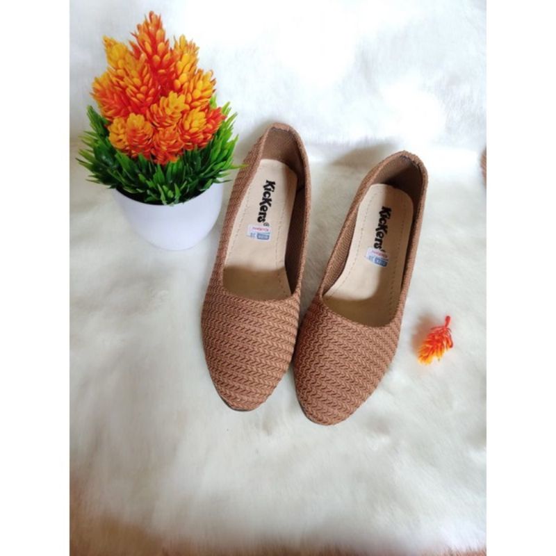 SEPATU RAJUT FLAT SHOES PROMO