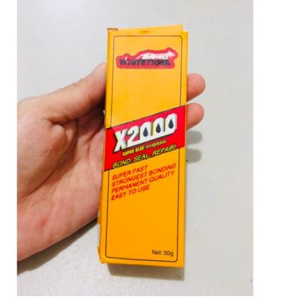 

Bestseller✽ LEM X2000 50ml Perekat Kuat untuk semua bahan Z76 ☋