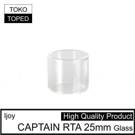 Tabung kaca Ijoy CAPTAlN RTAx 25 mm Replacement Glass