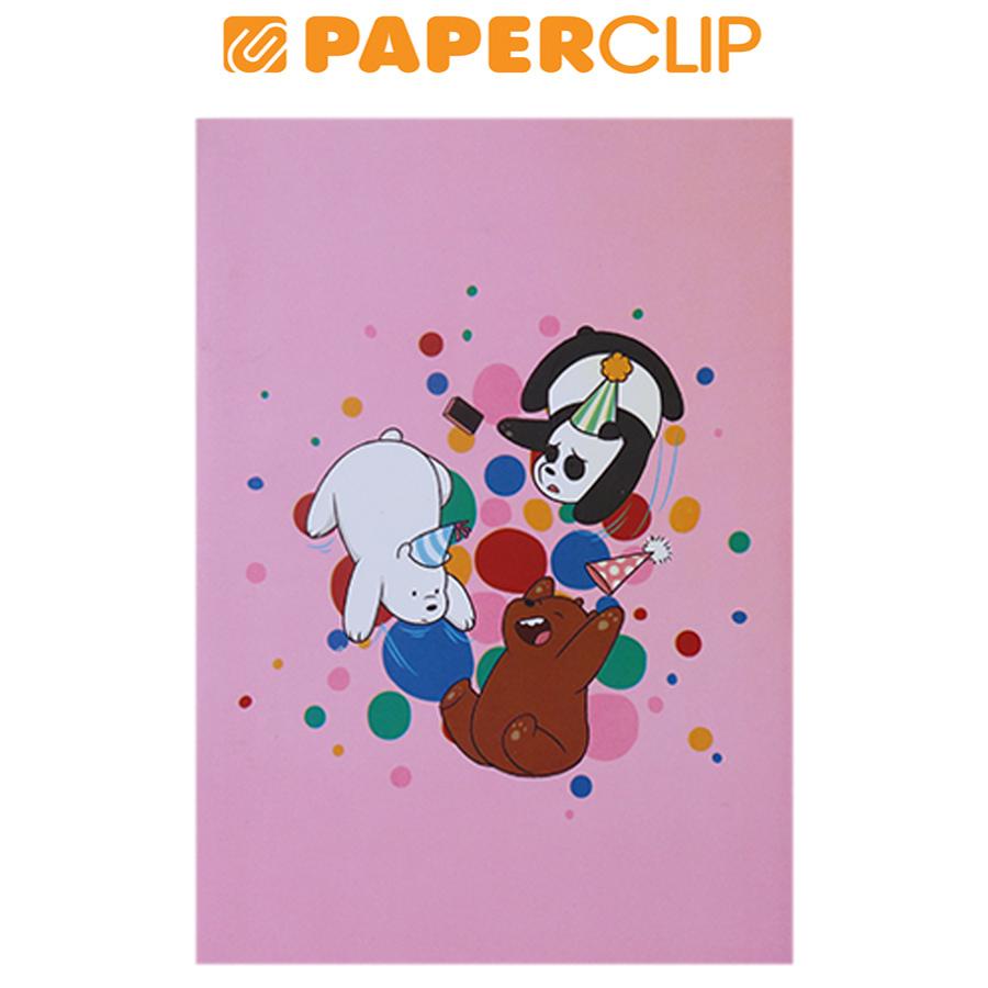

NOTEBOOK WE BARE BEARS A5 WBB124 PINK