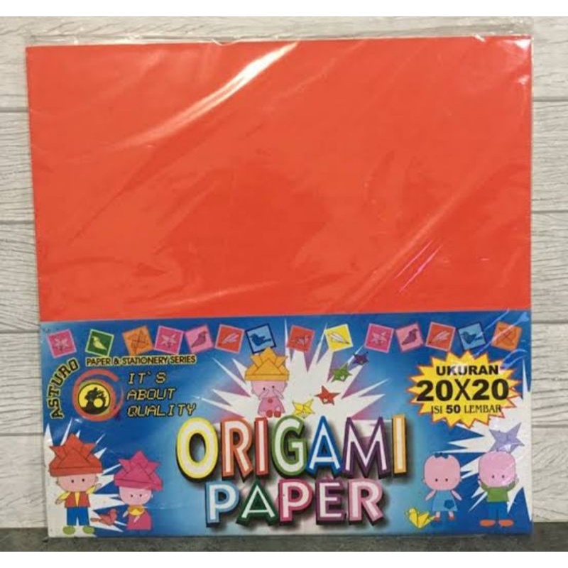 

Kertas Origami Asturo 20x20 - Prakarya