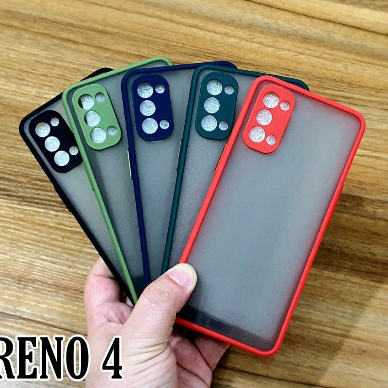 Oppo Reno 4 Reno 5G Reno 5 Pro Case Dove + Kamera Matte