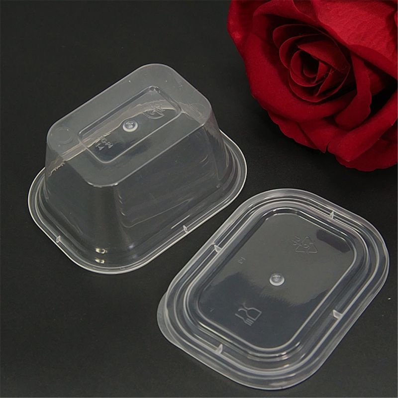 Mary 3.4oz Container Box Organizer Untuk Case Dengan Penutup Dempul Slime Kristal Menyimpan Lumpur Clay Storage Plastisin Holde