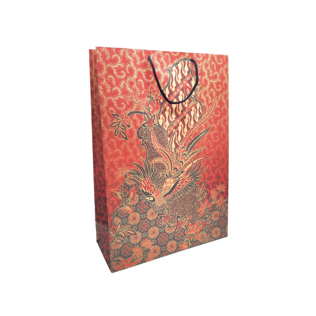 

Minicart Paper Bag Tas Souvenir Gift Bag Batik Large - BGBL