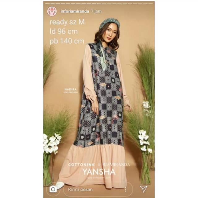 Nadira Dress Cottonink X Ria Miranda