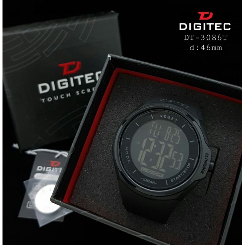 Jam tangan pria Digitec DS 8086  / DG 8086 original Digitec 8086 Digital touch screen Tahan Air