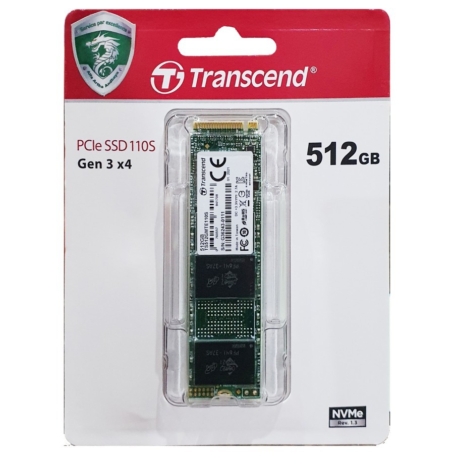 SSD Transcend PCIe SSD 110S M.2 NVMe