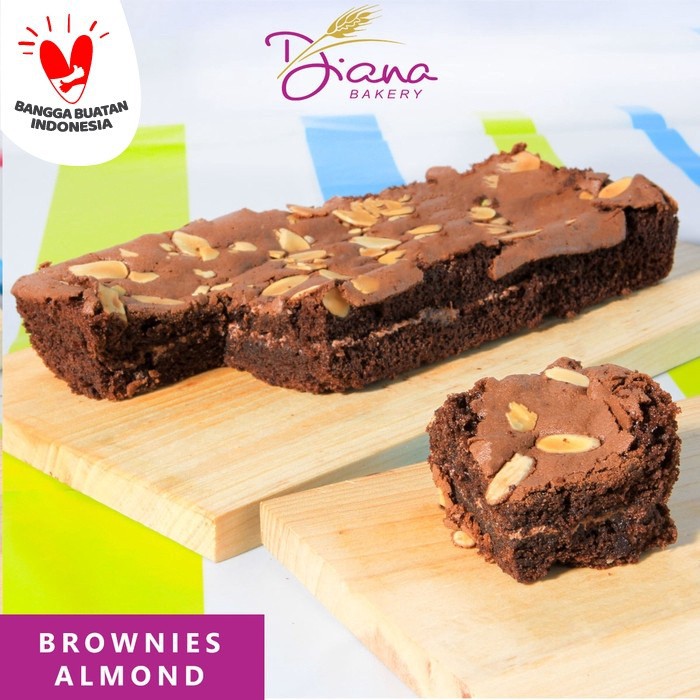 

Terlaris Brownies Almond | cokelat | kue | bolu | cake artis | chocolate Murah