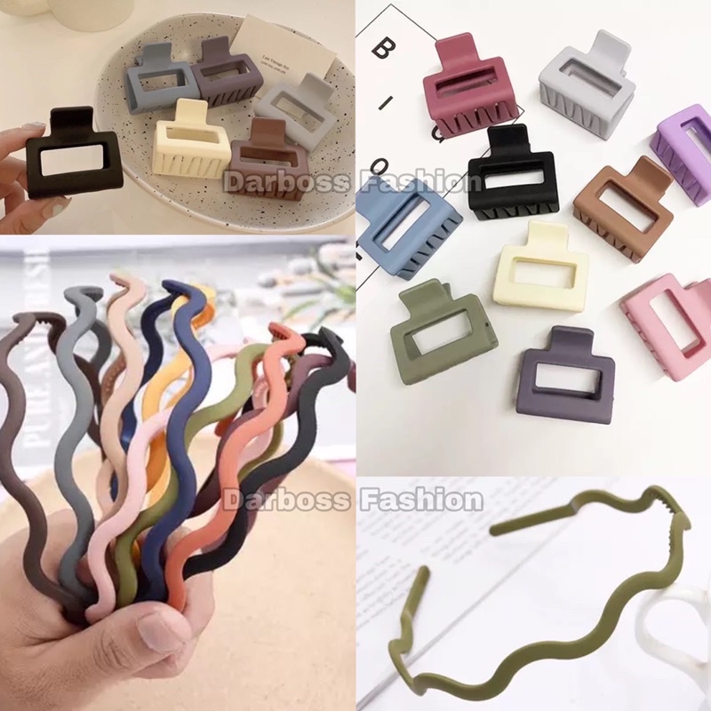 (Part 6 RB) Jepit Rambut Korea / Jedai Korea / Jepit Korea / Jepit Salon / Jepit Rambut warna pastel doff / Jepitan Rambut / Aksesoris Rambut import / Jepit Rambut premium / Jedai premium