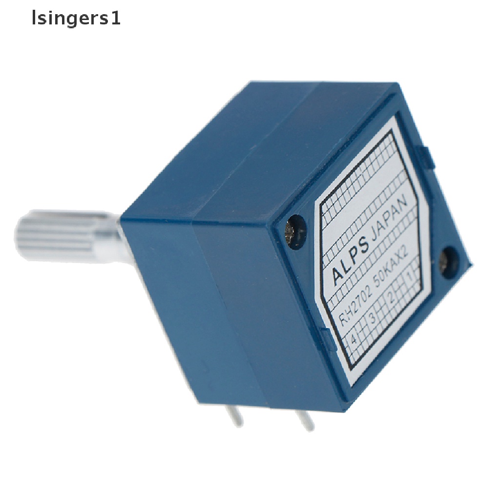 (lsingers1) 1pc potentiometer 50K log alps audio stereo Dengan Kontrol volume