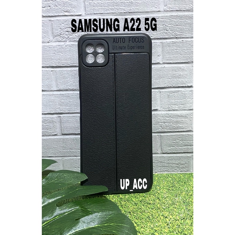 SAMSUNG A22 4G / A22 5G AUTO Focus Kulit Jeruk Hitam AUTOFOKUS Soft case