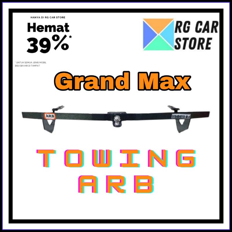 TOWING BAR BELAKANG GRAND MAX/BESI PELINDUNG BUMPER BELAKANG GRANMAX