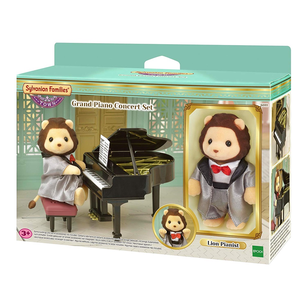 Mainan Koleksi Sylvanian Families Grand Piano Concert Set