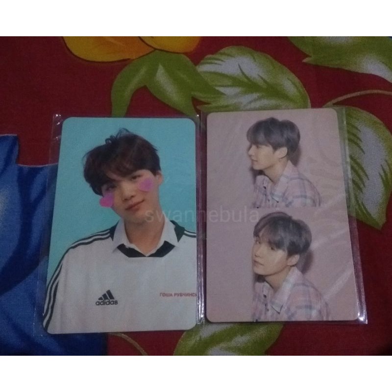 photocard yoongi answer f, motsp 1