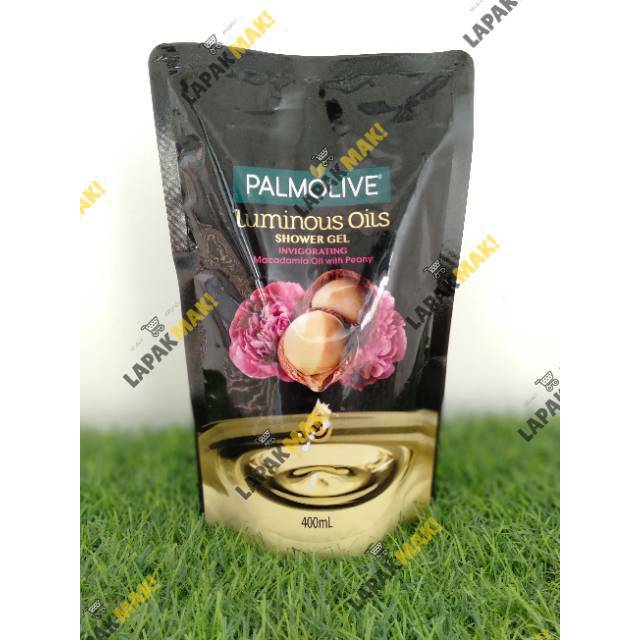 PALMOLIVE Shower Luminous Oil Invogorating Pouch 400 ml Sabun mandi cair palmolive